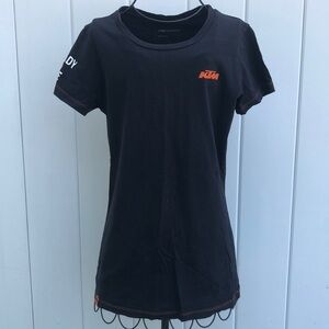 KTM POWERWEAR Womens ready to race shirt black and orange size large outdoors​​